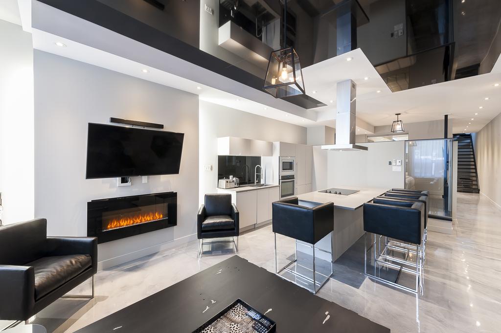 Appartamento Boutique Lofts Milton Parc By Simplissimmo Montréal Esterno foto