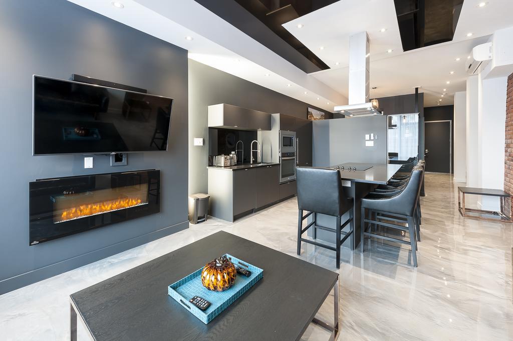 Appartamento Boutique Lofts Milton Parc By Simplissimmo Montréal Esterno foto